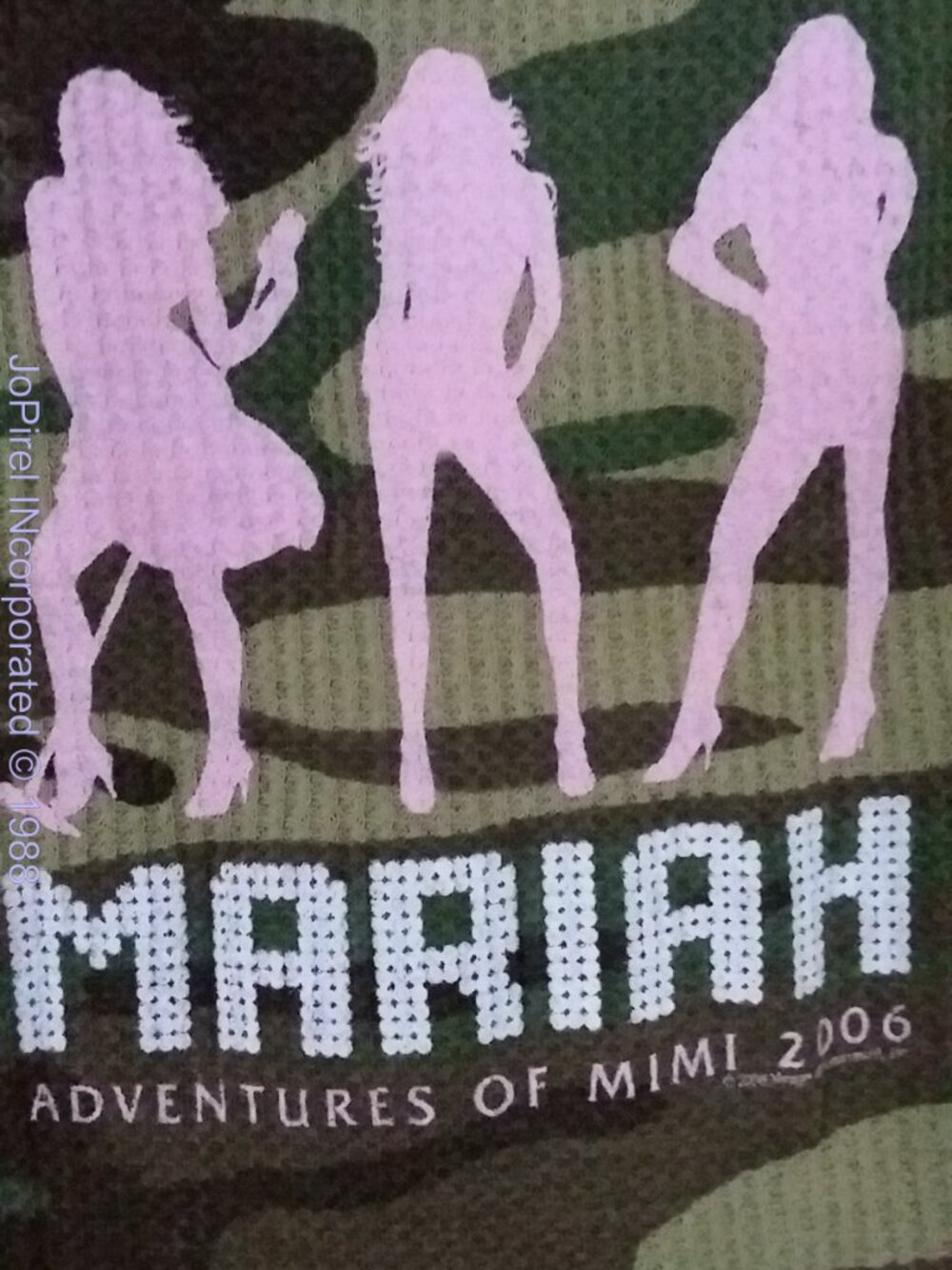 Mariah Carey Adventures of Mimi 2006 Stretch T-top petite body size only - Picture 5 of 7